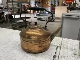 Image of Antique Copper Kettle (2)