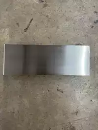 Image of Stainless Steel Rectangle Wall Sconce