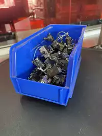 Image of Blue Bin Of Toggle Switches