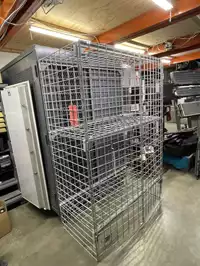 Image of Wire Mesh Storage Cabinet
