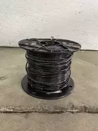 Image of Small Spool Of Black Wire