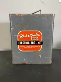 Image of Vintage B&d Tool Kit