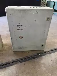 Image of Beige Electrical Box