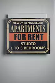 Image of Apartment For Rent Sign
