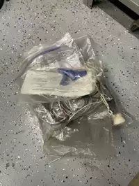 Image of Plastic Bag With Wires
