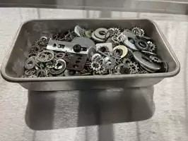Image of Ss Tray Of Misc Washers