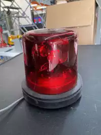 Image of Red Revolving Light