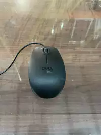 Image of Black Dell Mouse