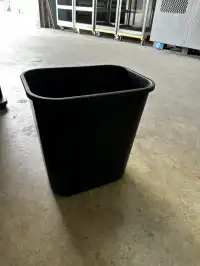 Image of Small Black Trash Bin