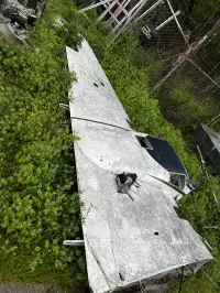 Image of Airplane Wing Wreckage