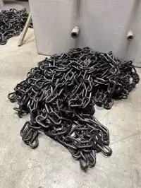 Image of 2" Black Plastic Chain