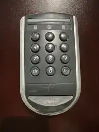 Image of Grey Keypad And Card Scanner