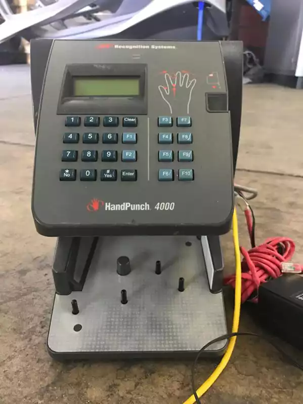 Image of Handkey Security Hand Scanner