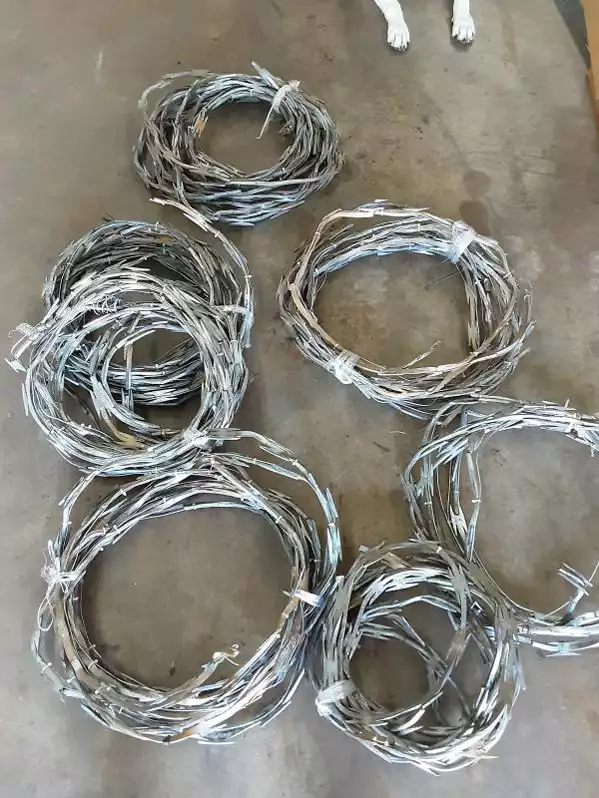 Image of Lot Of Razor Wire