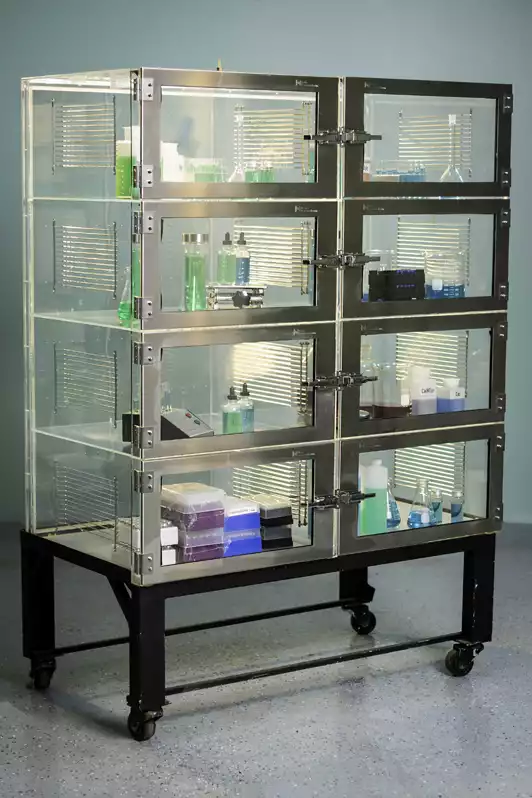 Image of 8 Door Stainless Desiccator Cabinet