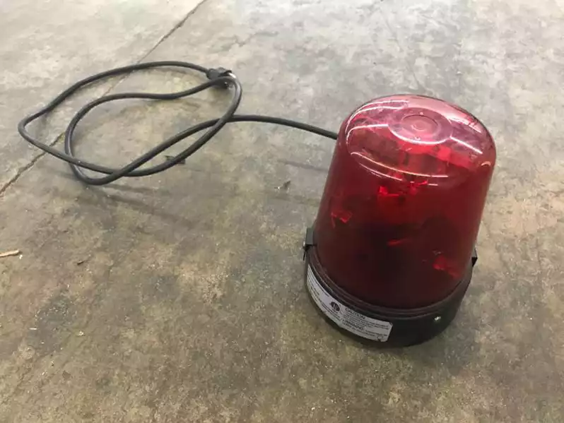 Image of Red Revolving Emergency Light