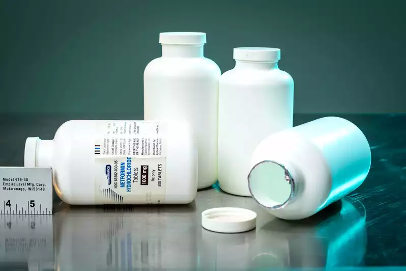 Image of Med. Laboratory Chemical Bottles