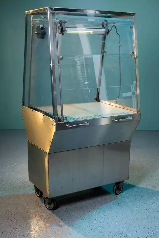 Image of Rolling Glass Lab Enclosure