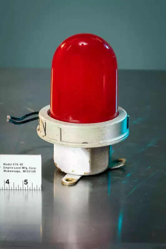 Image of Red Jelly Jar Beacon Light