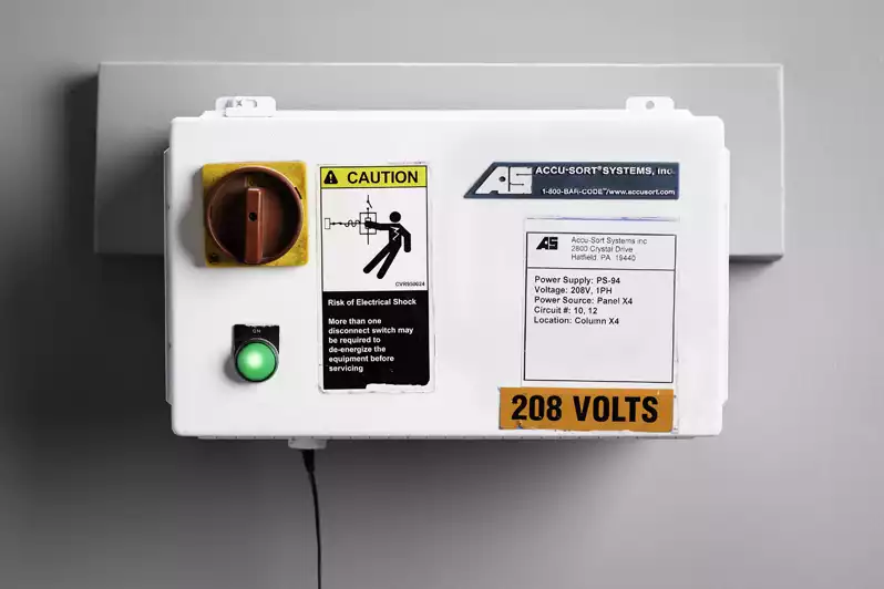 Image of Accusort Power Supply Wall Box