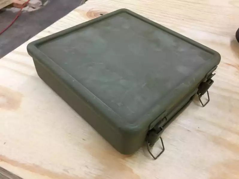 Image of Aluminum Military Green Box
