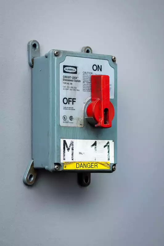 Image of Hubbell Power Disconnect Wall Box