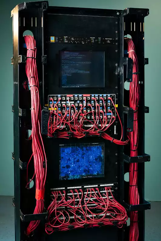 Image of Siemens Server Rack