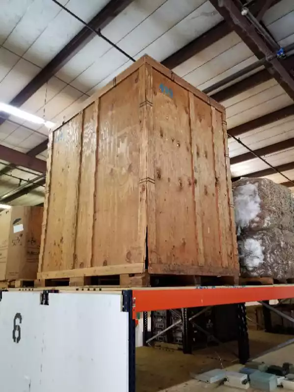 Image of Large Wooden Vault Crate