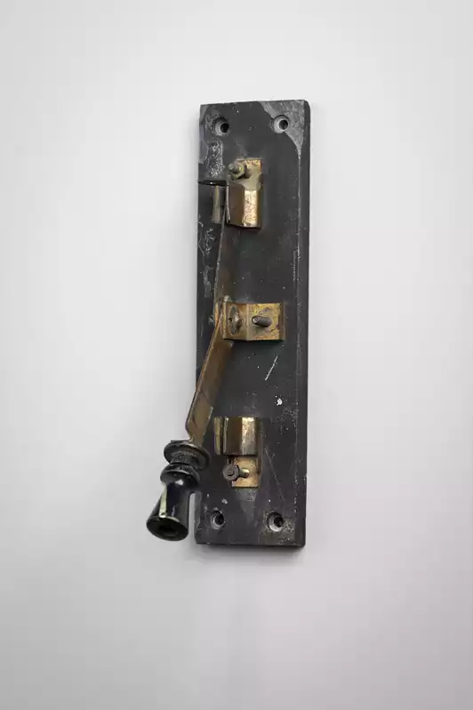 Image of Knife Switch With Clear Insulator