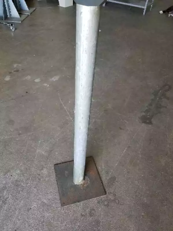 Image of Parking Meter Pole Stand Only