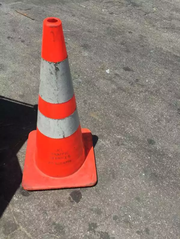 Image of Orange Road Construction Cone