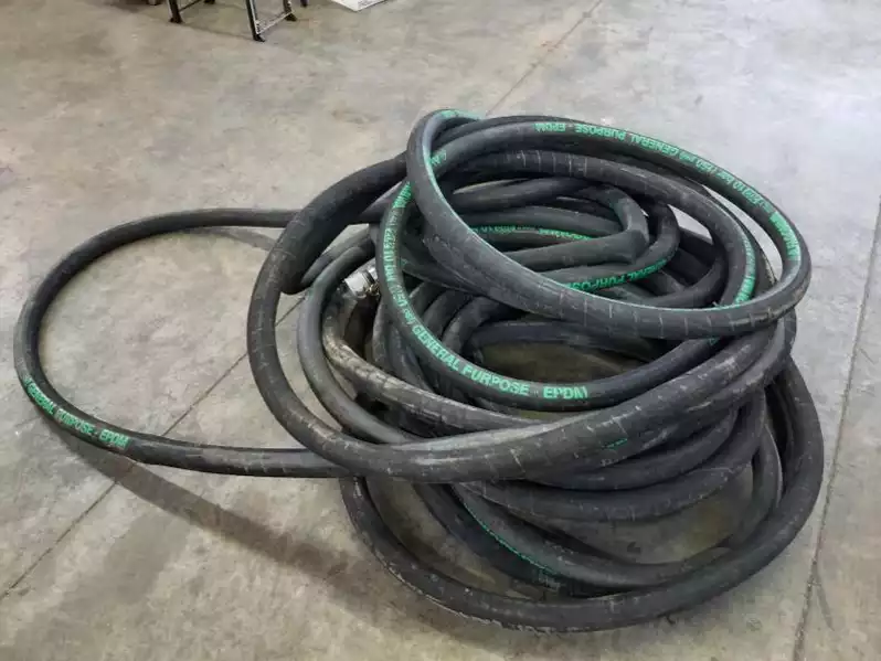 Image of 100'x2" Black Rubber Water Hose
