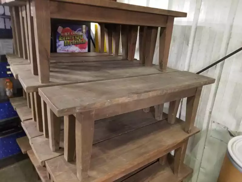 Image of 4' Wood Bench