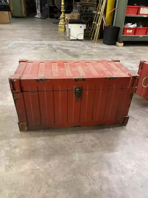 Image of Large Red Cargo Chest