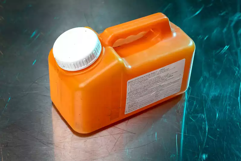 Image of 3l Orange Liquid Container (2)