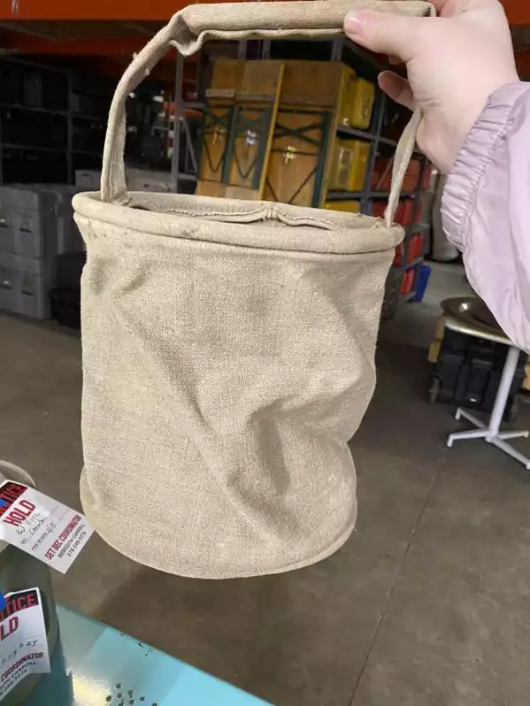 Image of Antique Canvas Feed Bag