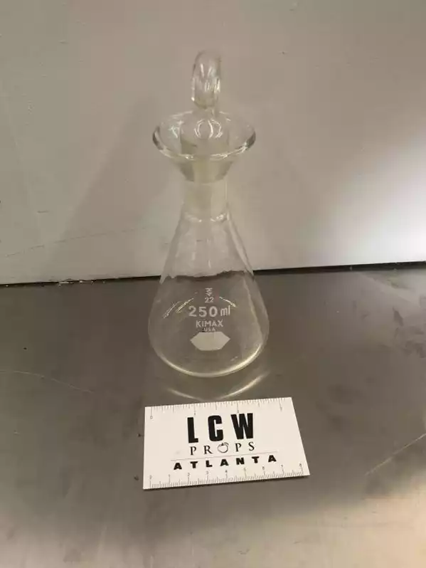 Image of 250ml Wide Mouth Flask W/ Glass Stopper