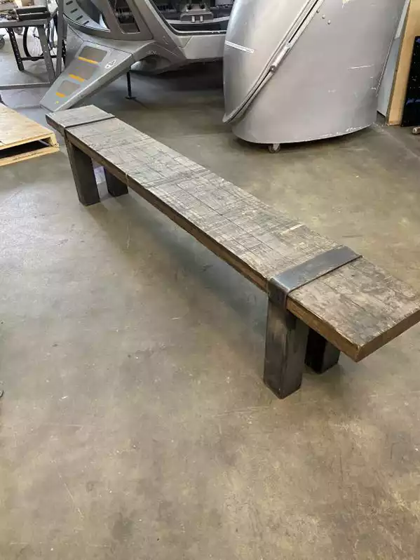 Image of Old Industrial Style Bench