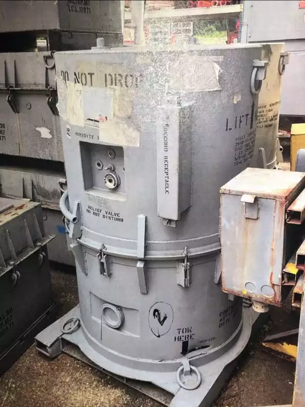 Image of Engine Turbine Shipping Crate