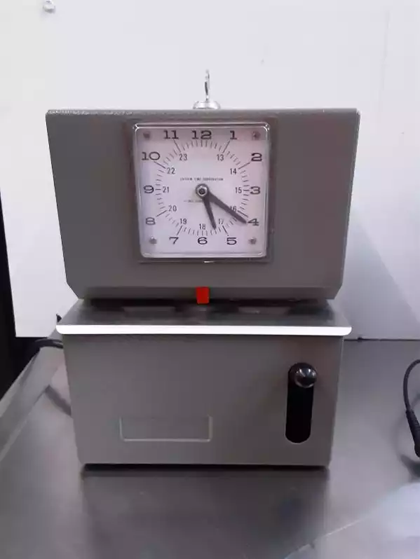 Image of Lathum Clock- In Machine