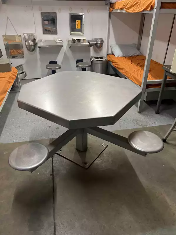 Image of 2 Seater Prison Visitation Table
