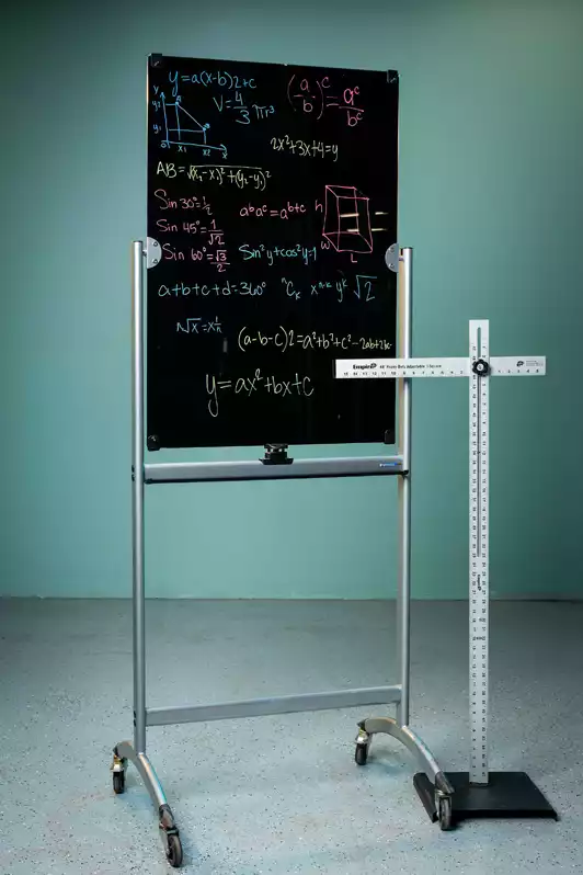 Image of Rolling Glass Whiteboard