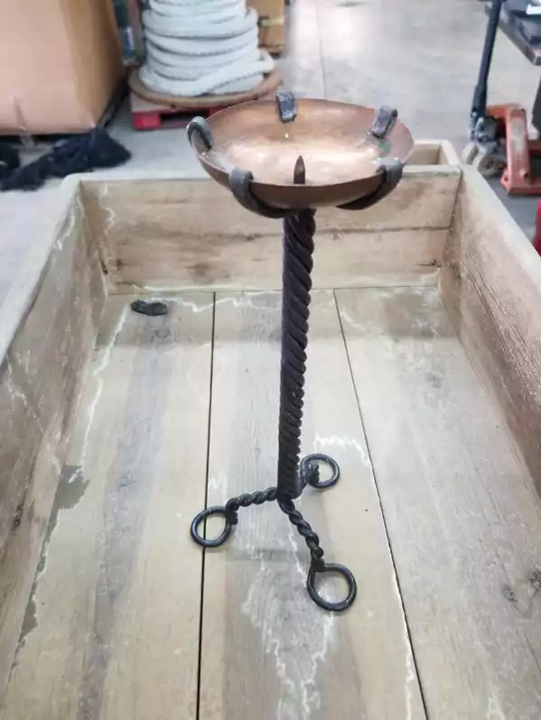Image of Iron Spiral Candle Holder