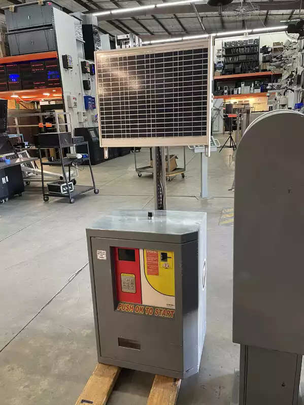 Image of Solar Panel Parking Meter