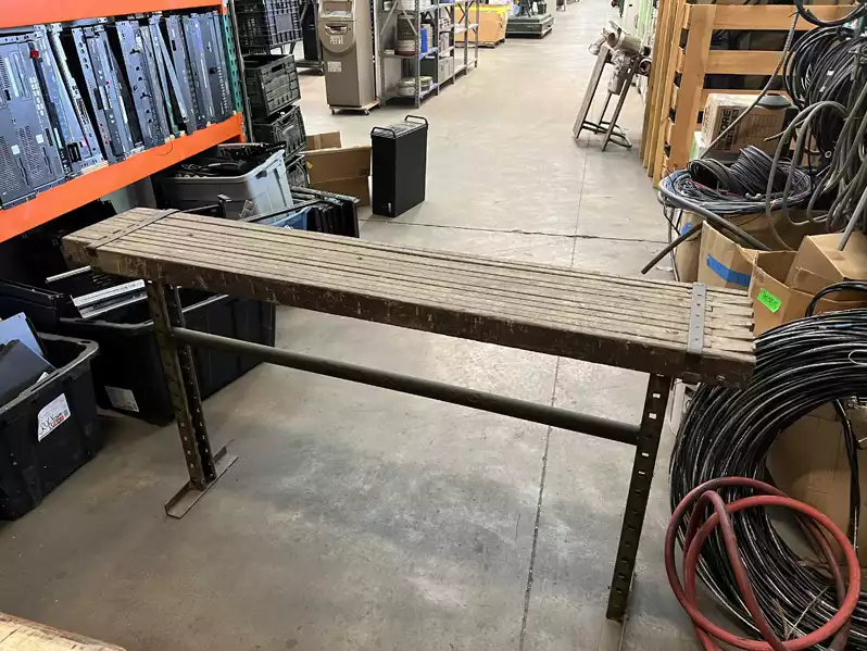 Image of Long Industrial Accent Table