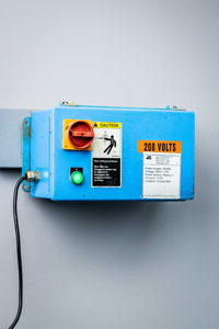 Image of Blue Accusort Power Supply Wall Box