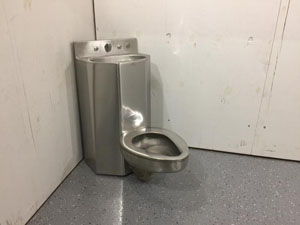 Image of Prison Toilet And Sink (Straight)