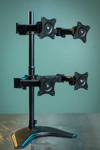 Image of Ergotron Quad Monitor Stand