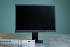 Image of 17" Black Lenovo Monitor