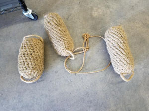 Image of Small Rope Boat Fenders